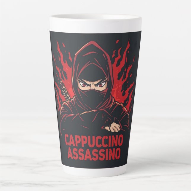 Cappuccino Assassino Coffee Lovers Italian Brainro Latte Mug