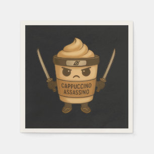 Cappuccino Assassino Italian Napkin