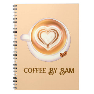 Cappuccino Coffee Notebook