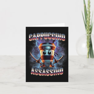 Cappuccino Ino Brainrot Italian Meme Card