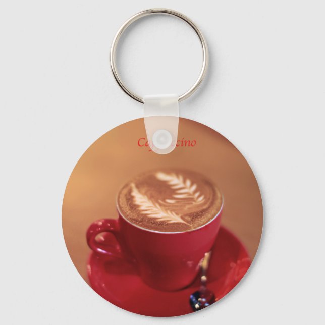 Cappuccino Keychain (Front)