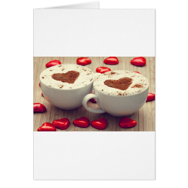 Cappuccino Loves Chocolate Hearts (Front)
