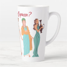 Cappuccino or Expresso Late Mug