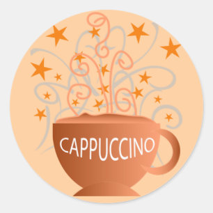 cappuccino stickers
