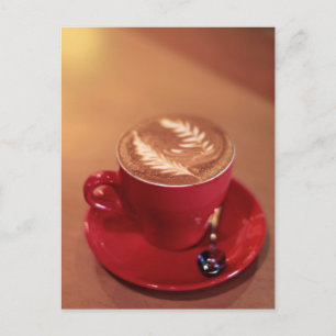 Cappucino Blank Postcard