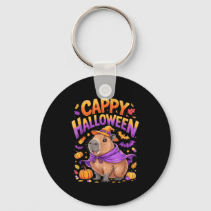 Cappy Halloween Capybara Witch  Keychain