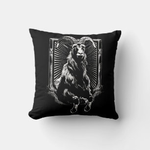 Capra Di Throw Pillow