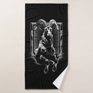 Capra Diaboli Bath Towel
