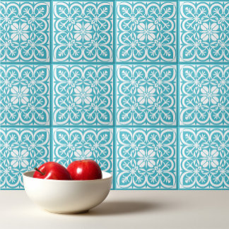Capri Blue pattern Portuguese Mediterranean Tile
