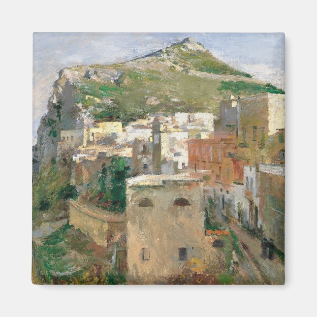 Capri (by Theodore Robinson) Magnet (Front)