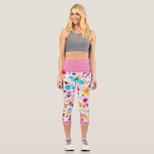 Capri Capris haut taille chaque paire de leggings (Recto)