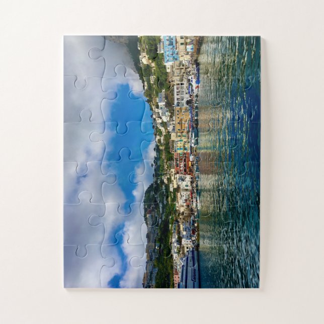 Capri Coastline | Welcome to the Island of Dreams Jigsaw Puzzle (Vertical)