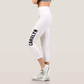 Capri Créer votre propre nom personnalisé Leggings