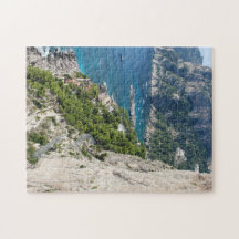 Capri d'en haut : côte et mer turquoise | Puzzle f