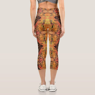 Capri Femmes africaines et Leggings de girafe