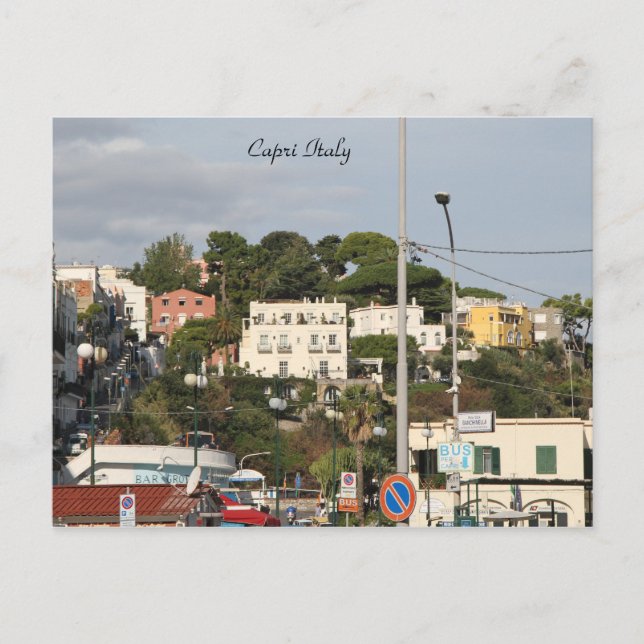 Capri, Italie, Carte postale (Devant)