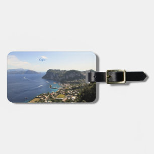 Capri, Italie, Photographie, étiquette bagage