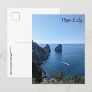 Capri Italy Postcard