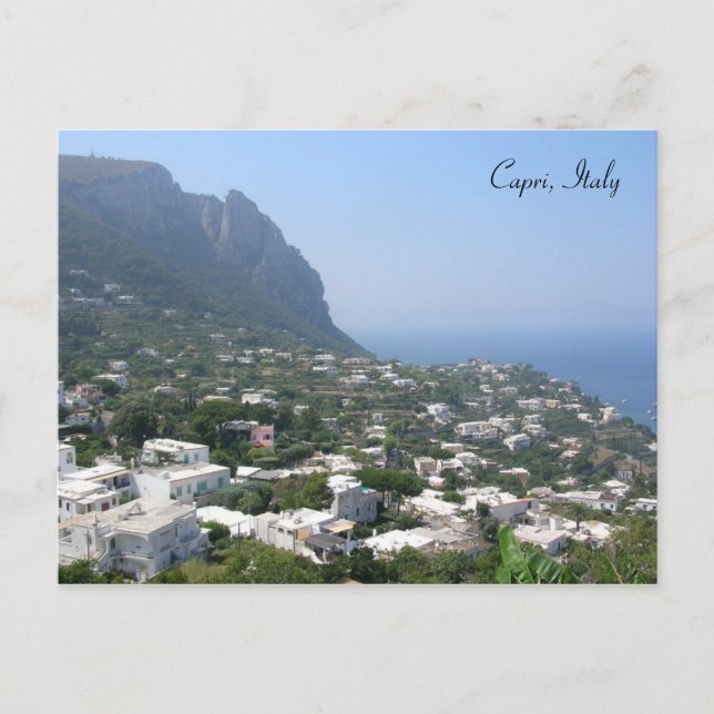 Capri, Italy Postcard (Front)