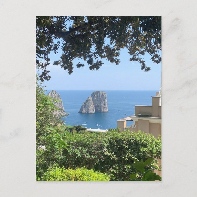 Capri Italy  Postcard (Front)