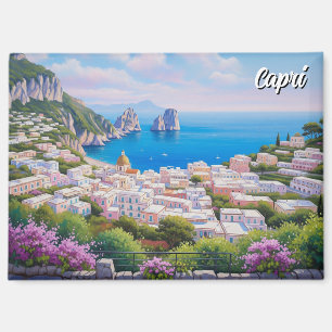 Capri Italy Travel Magnet