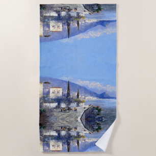 Capri Italy Travel Ocean Coast Villas Beach Towel