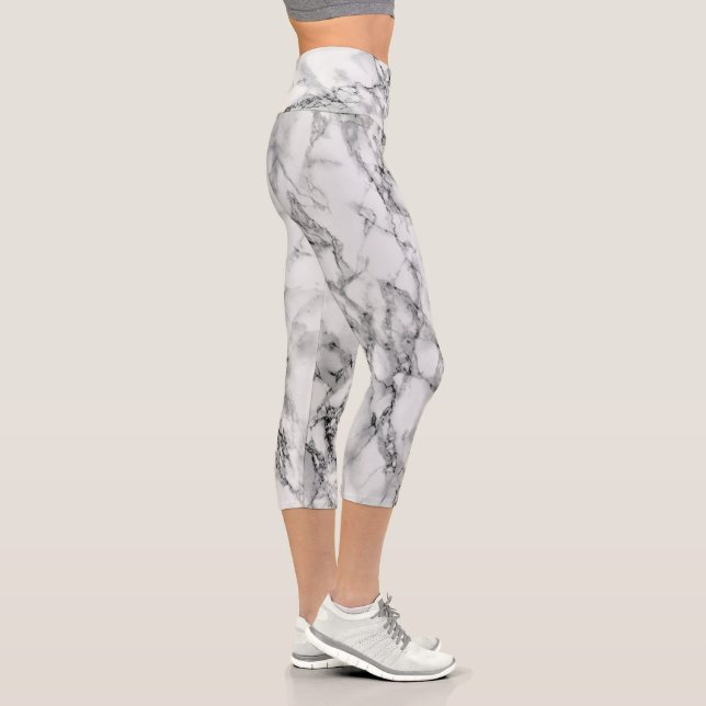 Capri Leggings Marbres blancs (Droite)