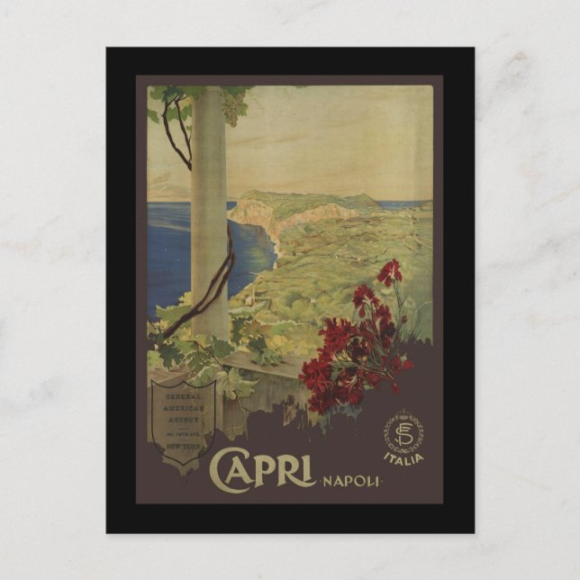 Capri Napoli Postcard (Front)