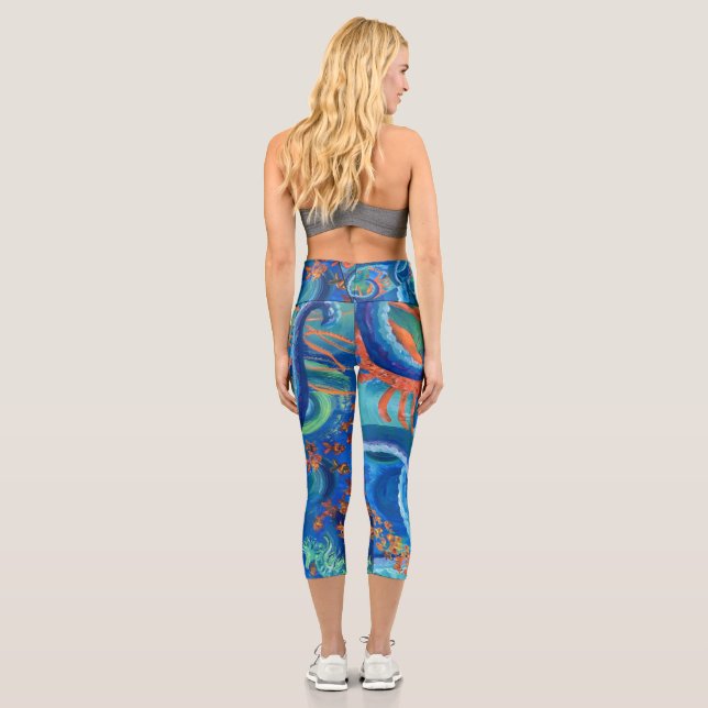 Capri Octopacifica Capril Leggings de yoga (Verso)