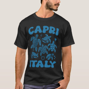 Capri Sea Turtles Italian Mediterranean Island Sou T-Shirt