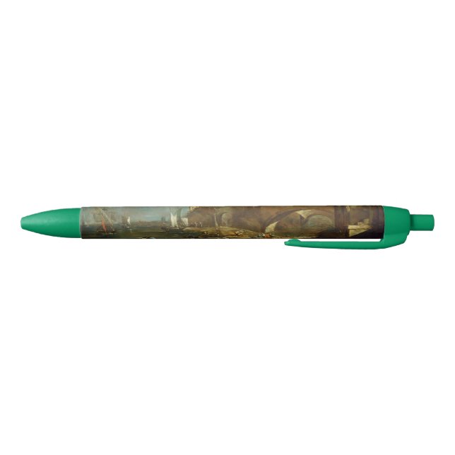 Capriccio of a Harbour Custom Pen (Bottom)