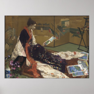 Caprice in Purple and Gold - James Whistler Poster
