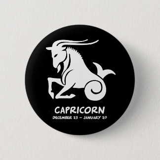 Capricorn 2 Inch Round Button