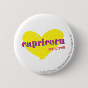 Capricorn 3 2 inch round button