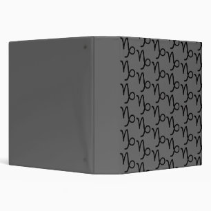 Capricorn 3 Ring Binder