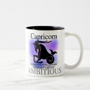 Capricorn About You Two-Tone Coffee Mug