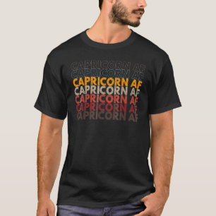 Capricorn AF Apparel For Men Women  Zodiac Sign T-Shirt