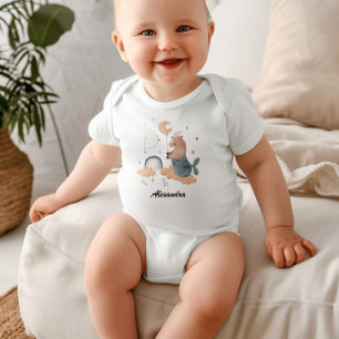 Capricorn Baby: Little Goat's Customizable Baby Bodysuit