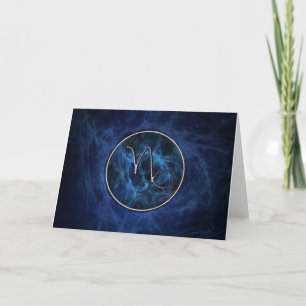 Capricorn Birthday Card