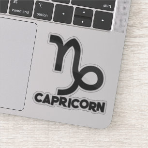 Capricorn Bold Zodiac Sign Horoscope Custom Text