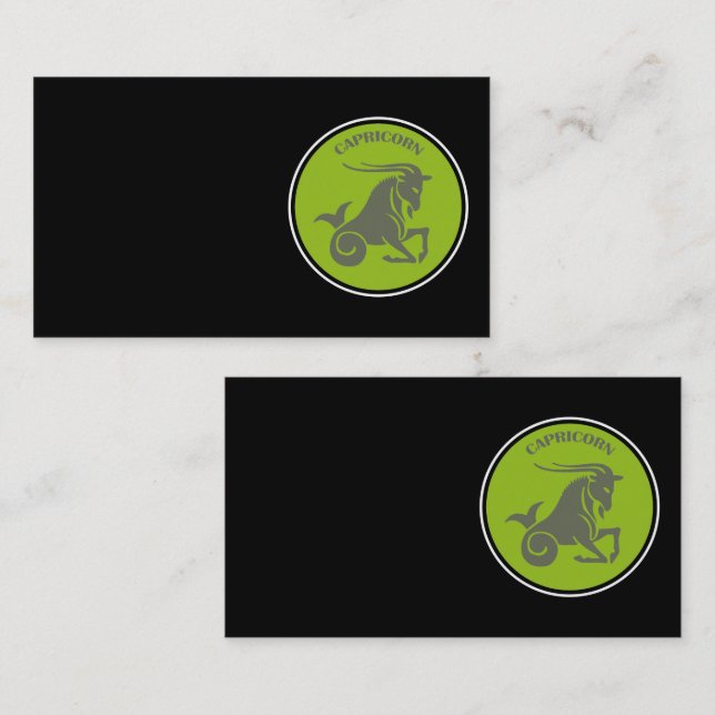 Capricorn Business Card (Front/Back)