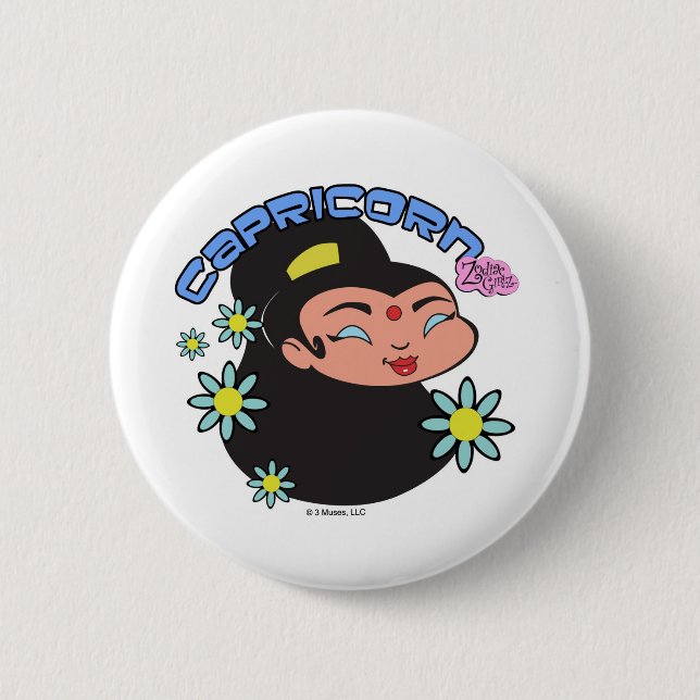 Capricorn Button (Front)