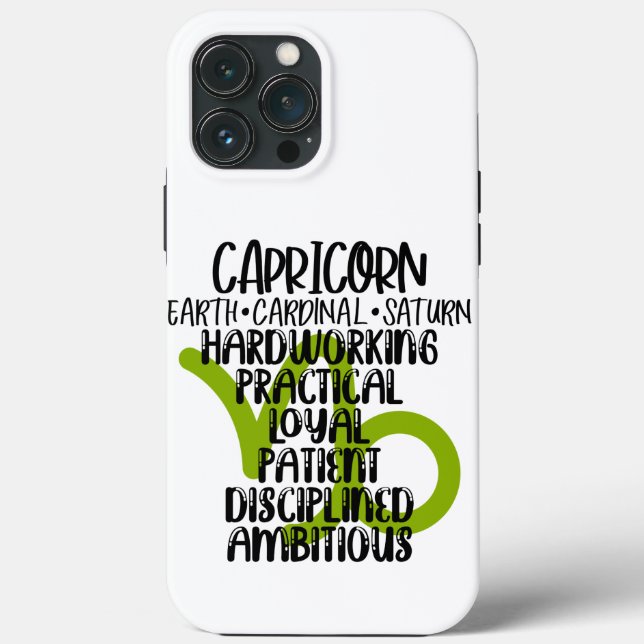 Capricorn Case-Mate iPhone Case (Back)