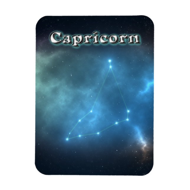 Capricorn constellation magnet (Vertical)