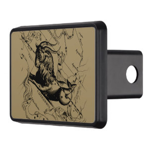 Capricorn Constellation Map Hevelius 1690 Decor Trailer Hitch Cover