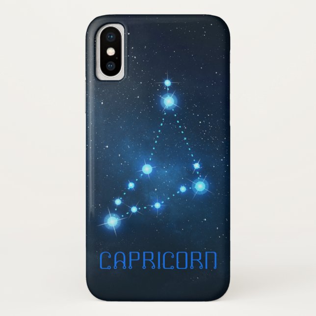 Capricorn Constellation Zodiac Case-Mate iPhone Case (Back)