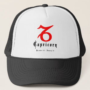 Capricorn, December 22 - January 19 Trucker Hat