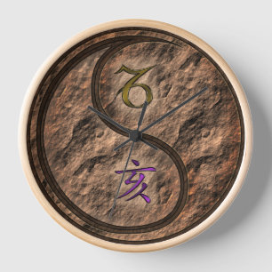 Capricorn & Earth Boar Clock