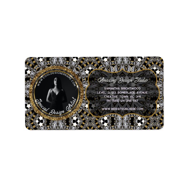 Capricorn Earth Energy Color Palette Label (Front)