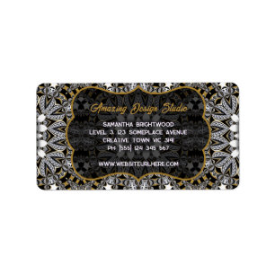 Capricorn Earth Energy Color Palette Versatile Label